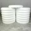 Tout neuf 🛒 Lealoo® Anneau Polystyrène Lot De 15 Demi Anneaux De 25 Cm En Polystyrène, Couronne à Dos Plat, Haute Densité 🥰