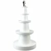 Tout neuf 🛒 Lealoo® Disque Polystyrène Présentoir Polystyrène à 4 étages En Styro Base Ø 45cm, 76 Cm De Haut Pour Wedding Cake Et Festivité 🤩
