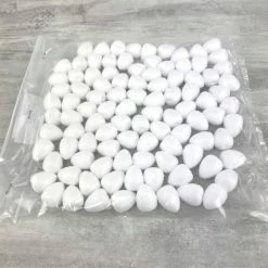 Meilleur prix ⌛ Lealoo® Supports Divers En Polystyrène Gros Lot 100 Bourgeons En Polystyrène De 24mm De Haut, Cell Bud Styropor Pour Tête De Rose ⌛