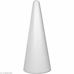 Tout neuf ❤️ Rayher Cone Polystyrène Cône Grand En Polystyrène 50 Cm 🛒