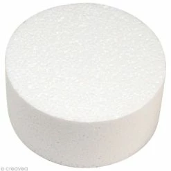 Meilleur prix 😀 Creavea Disque Polystyrène Disque En Polystyrène Diamètre 10 Cm ⌛