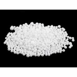 Vente flash ✨ Czech Beads Exclusive Supports Divers En Polystyrène 1bag Blanc Des Balles De Polystyrène De Bricolage Ø3-8mm, Ornement De Noël De Noël, Les Arts, Les Fo ⌛