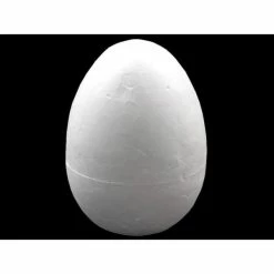 Meilleure affaire ✨ Czech Beads Exclusive Supports Divers En Polystyrène 1pc Blanc De Bricolage Polystyrène Œufs 7x11cm Solide, Ornement De Noël De Noël, Les Arts, Les Fourn 🔔