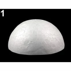 Budget 👏 Czech Beads Exclusive Supports Divers En Polystyrène 1pc Blanc De Bricolage Polystyrène Hémisphère Ø13cm, De L'Artisanat De La Mousse De Noël, Les Arts, 🌟