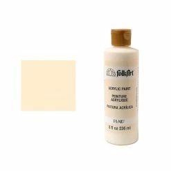 Vente flash ❤️ Lealoo® Supports Divers En Polystyrène Peinture Crémeuse Folkart Acrylique, Flacon De 236 Ml, Pour Bois, Carton, Plâtre Etc 🥰