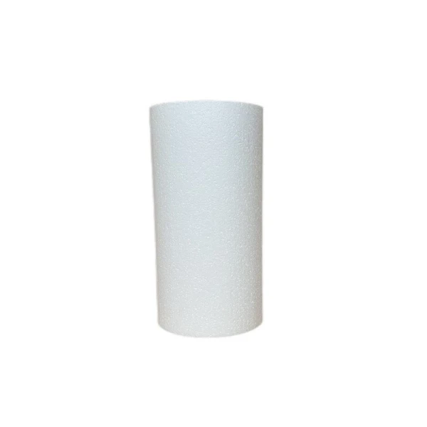 Meilleure affaire 🤩 Lealoo® Cone Polystyrène Cylindre En Polystyrène Diam. 15 X Haut. 20 Cm, Colonne En Styropor Blanc Pour Présentoir, De Densit ⭐