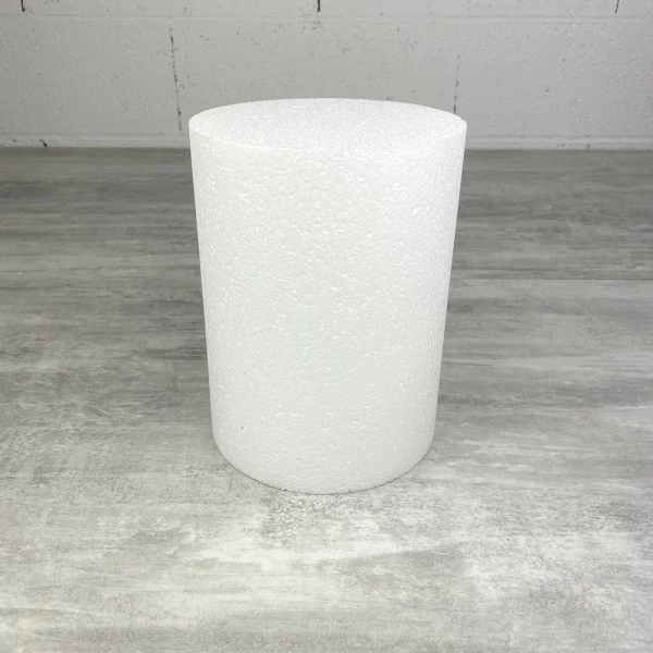 Meilleure affaire 🤩 Lealoo® Cone Polystyrène Cylindre En Polystyrène Diam. 15 X Haut. 20 Cm, Colonne En Styropor Blanc Pour Présentoir, De Densit ⭐ – Image 4
