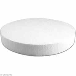 Offres 🎁 Rayher Disque Polystyrène Disque En Polystyrène Expansé 30 Cm 🧨