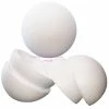 De gros 🎁 Lealoo® Lot De 3 Boules Polystyrène Diam. 30 Cm Séparables, Sphères Creuses Sécables En Styropor Blanc Densi 💯