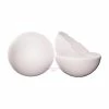 Meilleure affaire 🔥 Lealoo® Lot De 2 Boules Polystyrène Diam. 40 Cm Séparables, Sphères Creuses Sécables En Styropor Blanc Densi ✔️