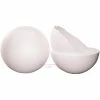 Tout neuf 🎉 Lealoo® Lot 2 Grandes Boules Polystyrène 50 Cm, Séparables, Sphères Creuses Sécables En Styropor Blanc Densi 😀