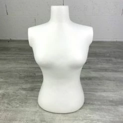 Meilleure vente 😉 Lealoo® Supports Divers En Polystyrène Petit Buste Mannequin Femme, Haut. 30 Cm, Torse En Polystyrène Plein, Larg. 18cm, Prof. 13cm 😍