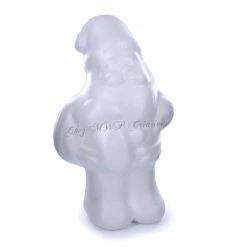 Nouveau 😉 La Fourmi Support En Polystyrène Père Noël En Polystyrène Blanc - 21 Cm 🎉
