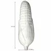 Remise ✨ Lealoo® Supports Divers En Polystyrène Épis De Maïs En Polystyrène, Dim. 19 X 5 Cm, Légume Estival à Décorer Et Customiser 👏