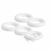 Les meilleures critiques de ⌛ Lealoo® Anneau Polystyrène Lot De 5 Demi-Anneaux / Couronnes Polystyrène Fond Plat, 7,4 Cm De Diamètre, Haute Densité 🧨