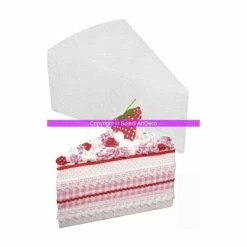 Grosses soldes 💯 Rayher Supports Divers En Polystyrène Part De Gâteau En Polystyrène En Blanc, 14,5 Cm, Lot De 2, à Customiser 🔥