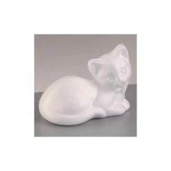 Top 10 👍 Efco Supports Divers En Polystyrène Chaton Couché Polystyrène Dim. 13,5 Cm, Densité Supérieure 🔔
