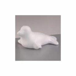 Remise 👍 Efco Supports Divers En Polystyrène Phoque En Polystyrène,Longueur 17cm, Largeur 8cm, Otarie En Styro à Customiser 🎁