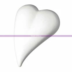 Acheter 🧨 Rayher Supports Divers En Polystyrène Grand Coeur Allongé En Polystyrène, Forme Goutte, 35 Cm X 24,5 Cm, Plat 🎁