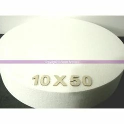 Acheter 😍 Lealoo® Disque Polystyrène Disque épaisseur 10 Cm, Diamètre 50 Cm, Polystyrène Pro Haute Densité, 2 😉