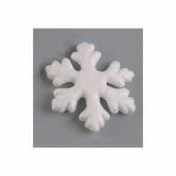 Coupon 💯 Efco Supports Divers En Polystyrène Flocon De Neige En Polystyrène, Diamètre 7 Cm 🥰