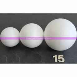 Nouveau 👏 Lealoo® Boules Polystyrène Boule Polystyrène Styropor Pleine Diam. 15 Cm/150 Mm, Densité Pro ✔️
