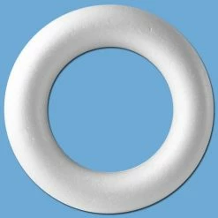 Vente flash 🎉 Rayher Anneau Polystyrène Anneau En Polystyrène Diam 25 Cm 🔔