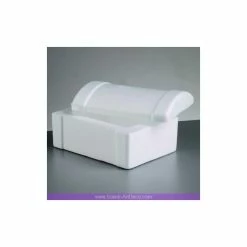 Meilleure vente 🤩 Artif Supports Divers En Polystyrène Boite Coffret Rectangulaire Avec Couvercle, Long. 18cm, Haut. 9cm, En Polystyrène 🌟