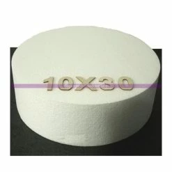 Top 10 💯 Lealoo® Disque Polystyrène Disque épaisseur 10 Cm, Diamètre 30 Cm, Polystyrène Pro Haute Densité, 2 🤩