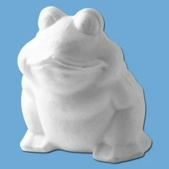 De gros 🥰 Rayher Animaux De La Forêt à Décorer Grenouille En Polystyrène 13 Cm 🔔