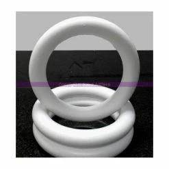 Coupon 😉 Artif Anneau Polystyrène Anneau / Couronne Pleine, 43 Cm De Diamètre, Bouée En Polystyrène Haute Densit& 😉