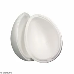 Promo ✨ Creavea Oeuf Polystyrène Oeuf En Polystyrène - 2 Parties - 15,5 Cm 🛒