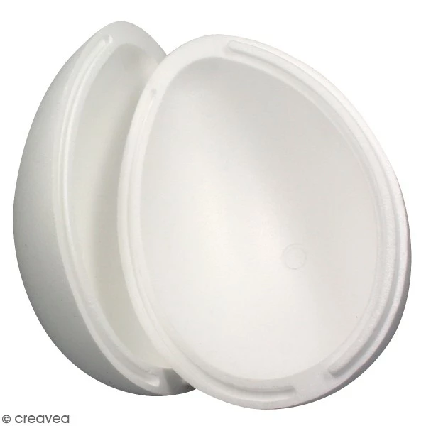 Top 10 ⌛ Creavea Oeuf Polystyrène Oeuf En Polystyrène - 2 Parties - 28 Cm 🧨