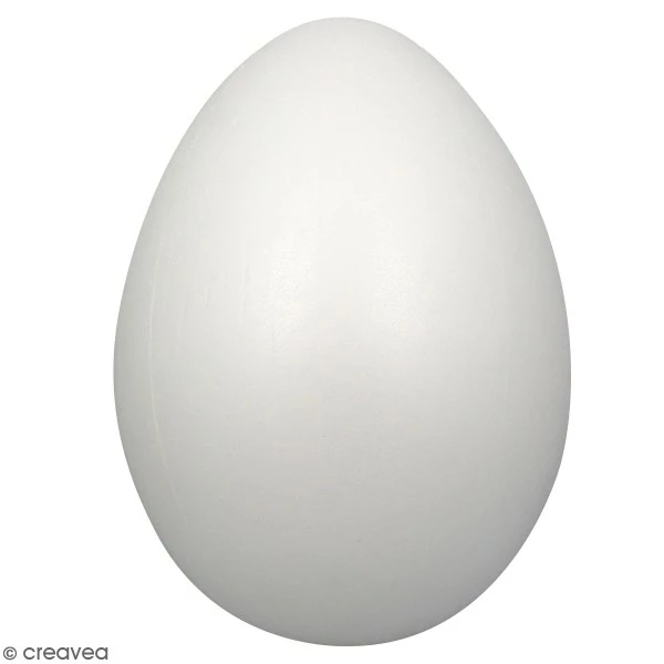 Top 10 ⌛ Creavea Oeuf Polystyrène Oeuf En Polystyrène - 2 Parties - 28 Cm 🧨 – Image 2