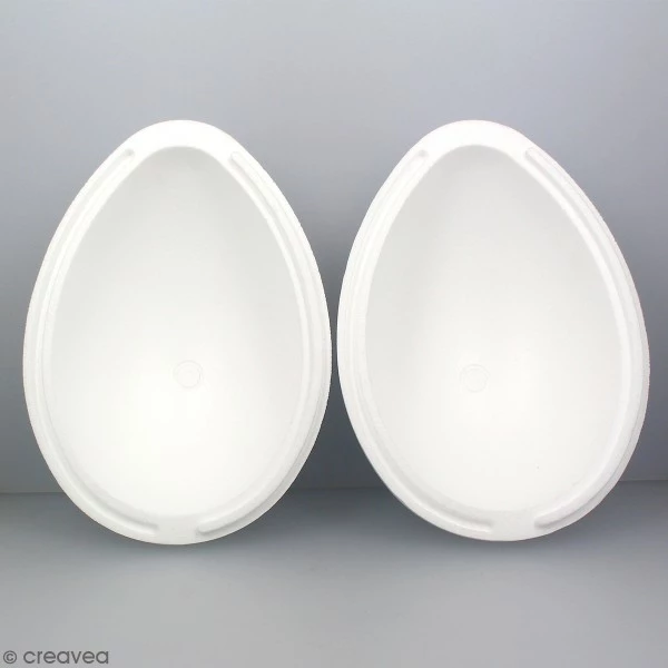 Top 10 ⌛ Creavea Oeuf Polystyrène Oeuf En Polystyrène - 2 Parties - 28 Cm 🧨 – Image 4