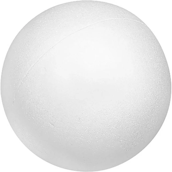 Coupon 🔔 Boules Polystyrène Boule De Polystyrène - 120 Mm - Blanc - Knorr Prandell 🤩