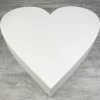Coupon 🔔 Lealoo® Supports Divers En Polystyrène Grand Socle Plat Coeur 2D De 60 Cm En Polystyrène Blanc, Largeur 60cm X Epais. 7cm, 28 Kg/ M3, Dummy 🎁