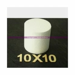 Offres ❤️ Lealoo® Cone Polystyrène Disque Polystyrène épaisseur 10 Cm, 11 Diam Au Choix, Pro Haute Densité, 28 Kg/m3 😍