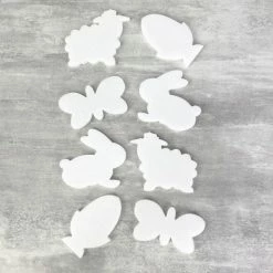 Top 10 😀 Lealoo® Supports Divers En Polystyrène Lot De 8 Motifs Animaux En Polystyrène, Environ 7 Cm, Décoration Printanière à Customiser 🎉