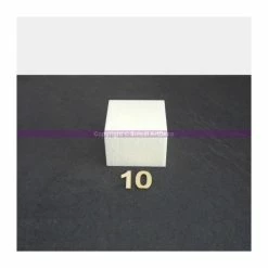 Budget ✨ Lealoo® Disque Polystyrène Support Carré H. 7 Cm, 9 Largeurs Au Choix, Dummy Polystyrène Densité 28 Kg/m3 💯