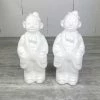 Sortie 🌟 Artif Supports Divers En Polystyrène Lot De 2 Clowns En Polystyrène, Haut. 24 Cm, Grand Personnage De Cirque ⭐