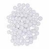 Sortie ✨ Lealoo® Boules Polystyrène Lot De 100 Petites Boules De 1 Cm En Ouate De Cellulose, Billes Blanches En Coton Compressé De 10 Mm 🎉