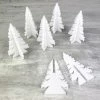 Coupon ⭐ Artif Supports Divers En Polystyrène Lot De 6 Sapins En Polystyrène, Hauteur 10 Cm, Arbre De Noël à Assembler 2 Parties 🥰