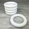 De gros 👏 Artif Anneau Polystyrène Lot De 5 Anneaux / Couronnes Polystyrène Plein Diam. 17 Cm, Bouées Haute Densité 🥰