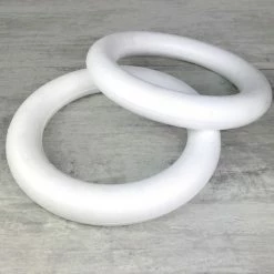 Les meilleures critiques de 🧨 Artif Anneau Polystyrène Lot De 2 Grands Anneaux / Couronnes Styro Plein, Diamètre 43 Cm, Bouée En Polystyrène Haute Densité 🔥
