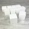 Tout neuf ✨ Lealoo® Supports Divers En Polystyrène Lot De 10 Petits Cubes En Polystyrène, 6 Cm, Minis Blocs En Styropor Blanc à Décorer 🎉