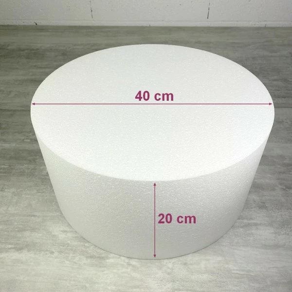 Meilleur prix 👍 Lealoo® Supports Divers En Polystyrène Disque épaisseur 20 Cm, Diamètre 40 Cm, Polystyrène Pro Haute Densité, 28 Kg/ M3 🥰 – Image 3