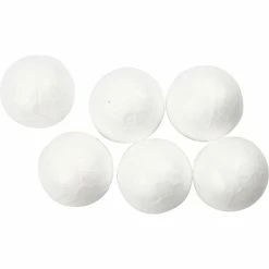 Tout neuf 🎁 Creativ Company Boules Polystyrène Boule Polystyrène - 1,5 Cm - 200 Pcs ❤️