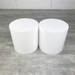 Vente flash 🥰 Lealoo® Supports Divers En Polystyrène Lot De 2 Disques épaisseur 15 Cm, Diamètre 15 Cm, Polystyrène Pro Haute Densité, 28 Kg/ M3 ✔️