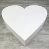 Bon marché 🔥 Lealoo® Supports Divers En Polystyrène Grand Socle Plat Coeur 2D De 45 Cm En Polystyrène Blanc, Largeur 45 Cm X Epais. 7cm, 28 Kg/ M3, Pour ✨